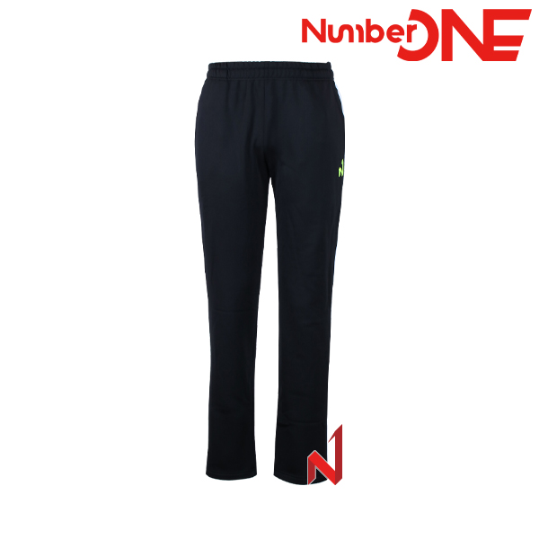 넘버원 긴바지 기모 블랙네온 NMTP121205 BK 남성