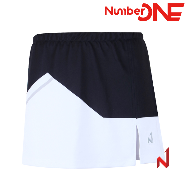 (작은로고)넘버원 스커트 언더힐 NWSK321218 BKWH 여성