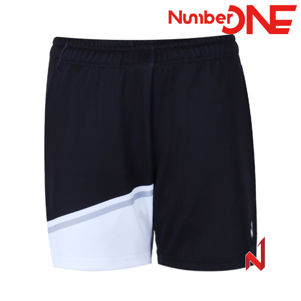 (작은로고)넘버원 반바지 4부 언더힐 NWPH321218 BKWH 여성