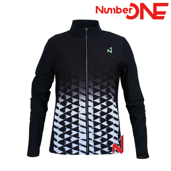 넘버원 트레이닝복 상의 그라데이션 NWTJ122205 BK 여성