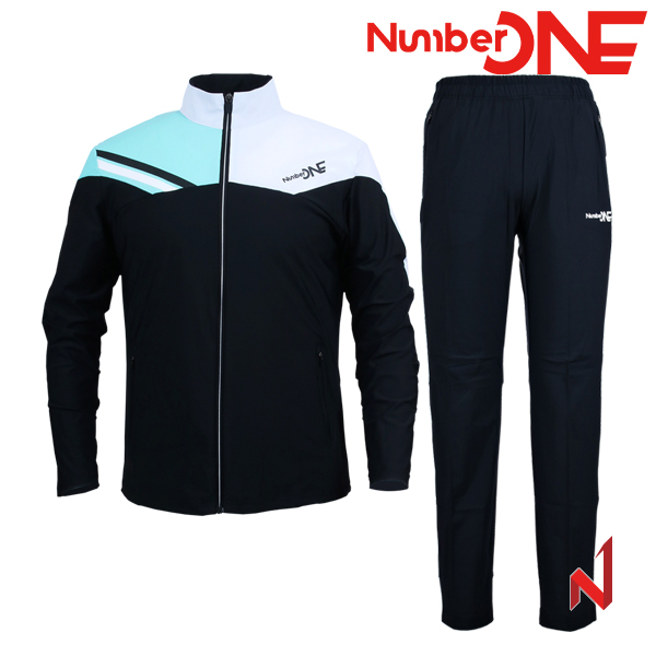 넘버원 트레이닝복 세트 컨트롤 NMTJ122201/NMTP122201 BK 남성