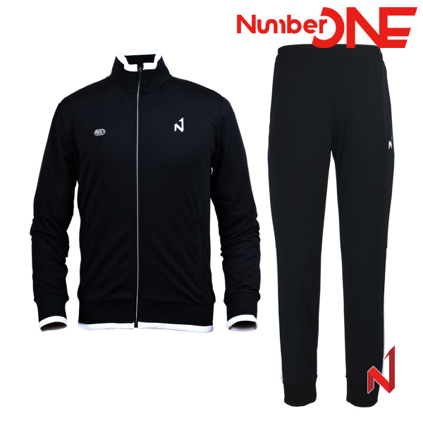 넘버원 트레이닝복 세트 레전드 게임 NMTJ122203/NMTP122203 BK 남성