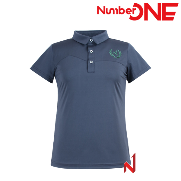 넘버원 반팔티 N월계관 폴로 스판 NWTS224103 CH 여성