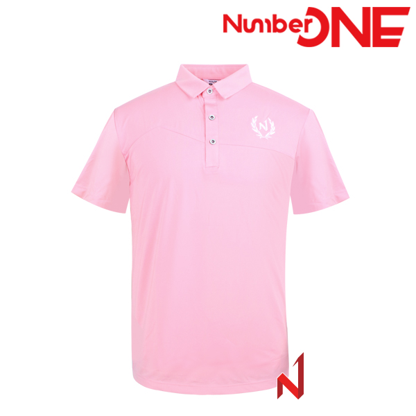 넘버원 반팔티 N월계관 폴로 스판 NMTS224111 PK 남성