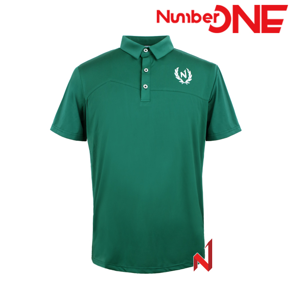 넘버원 반팔티 N월계관 폴로 스판 NMTS224112 GN 남성
