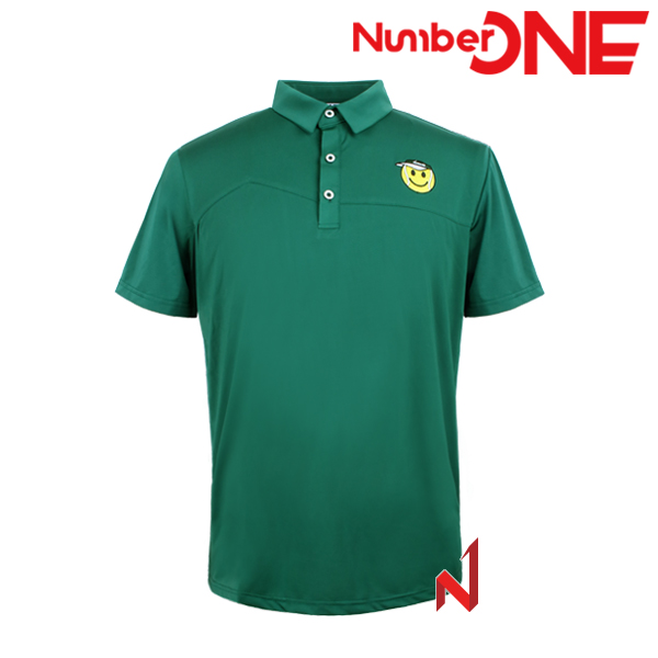 넘버원 반팔티 넘본 폴로 스판 NMTS224114 GN 남성