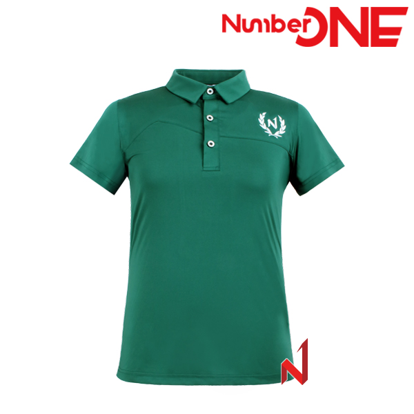 넘버원 반팔티 N월계관 폴로 스판 NWTS224112 GN 여성