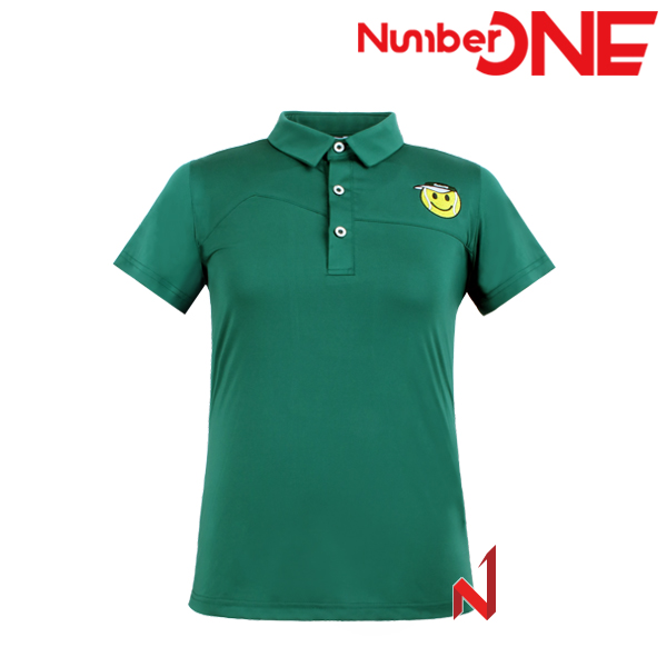 넘버원 반팔티 넘본 폴로 스판 NWTS224114 GN 여성
