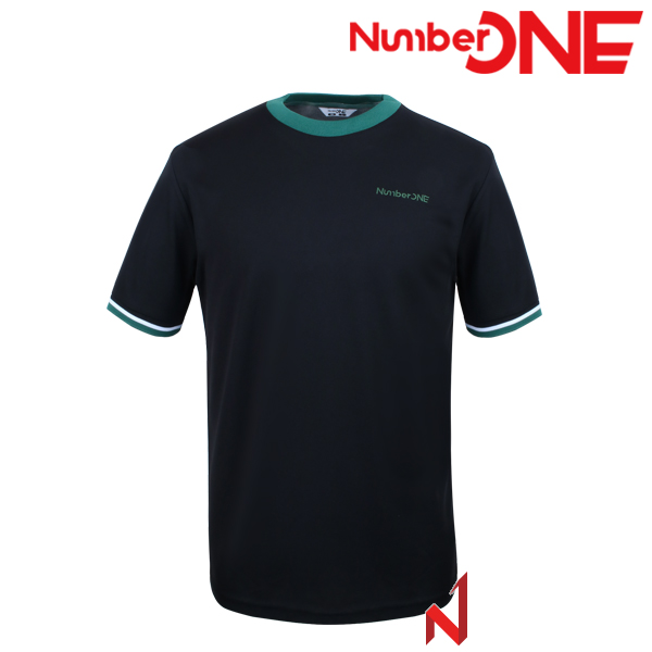 넘버원 반팔티 베이직 라운드 쿨론 NUTS224201 BK 공용