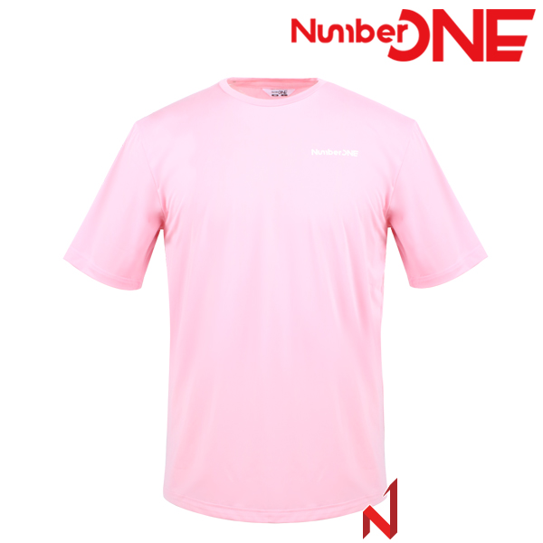 넘버원 반팔티 베이직 라운드 스판 NUTS224203 PK 공용
