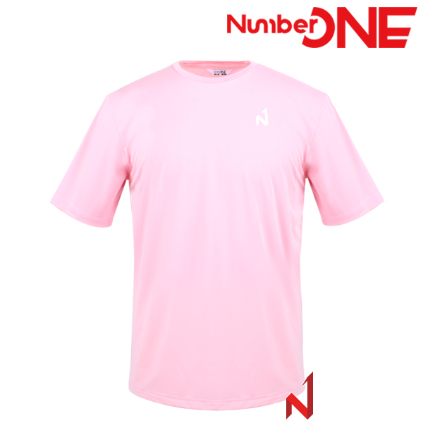 넘버원 반팔티 N베이직 라운드 스판 NUTS224205 PK 공용