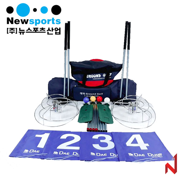 뉴스포츠 그라운드 골프 4인용세트
