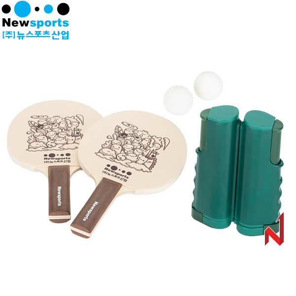뉴스포츠 간이탁구네트세트