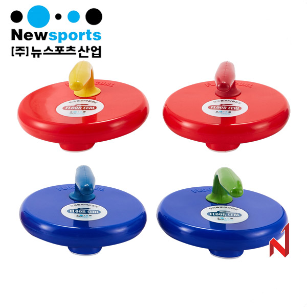 뉴스포츠 플로어 컬링 스톤(베어링 3개 포함)