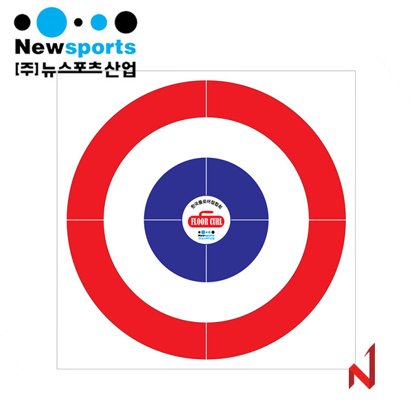 뉴스포츠 플로어 컬링 표적지, 타겟판