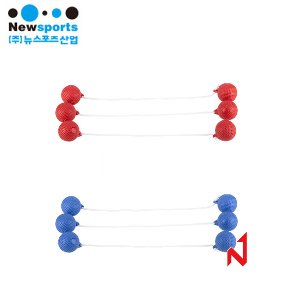 [뉴스포츠] 볼로볼 공(낱개1개) 빨강, 파랑