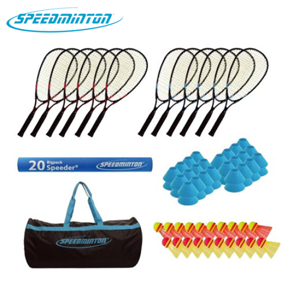 스피드민턴 배드민턴라켓세트 SCH-12 스쿨세트 12인용
