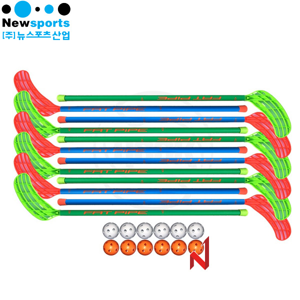 뉴스포츠 플로어볼 스틱세트 (보급형) Fapipe Blaster 80 set 팻파이프 80