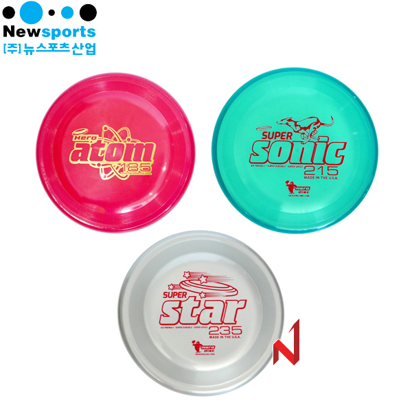 뉴스포츠 도그디스크 HERO SuperAtom 185/SuperSonic 215/SuperStar 235