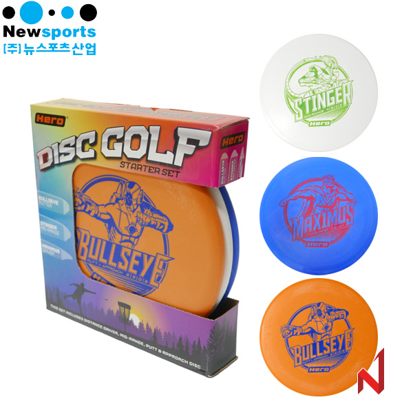 뉴스포츠 HERO 골프디스크 세트