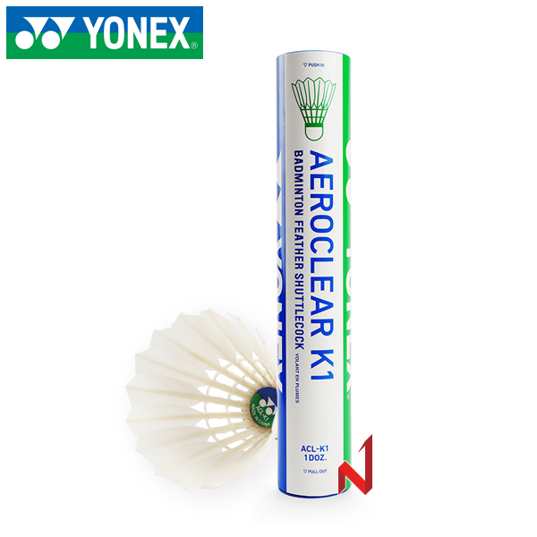 요넥스  배드민턴셔틀콕 에어로클리어 K1 ACL-K1(1타=12개입)
