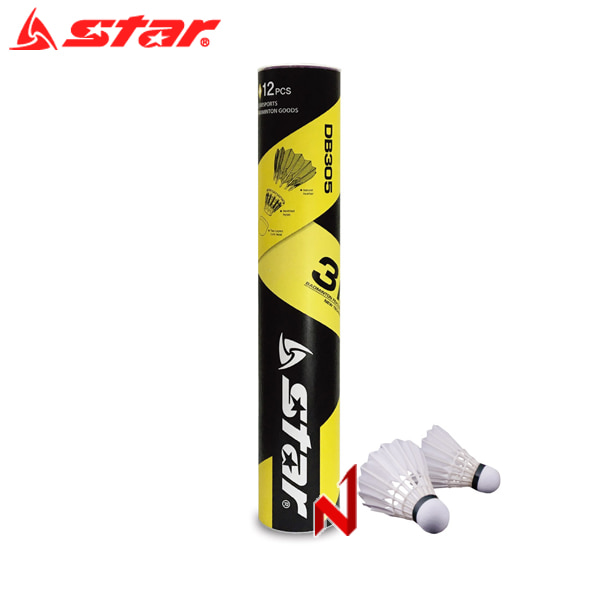 스타 배드민턴셔틀콕 DB305 12PCS