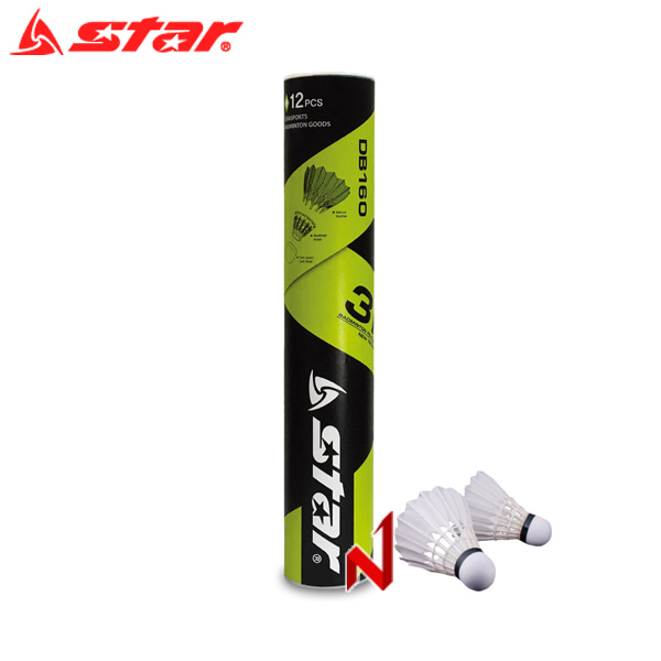 스타 배드민턴셔틀콕 DB160 12PCS