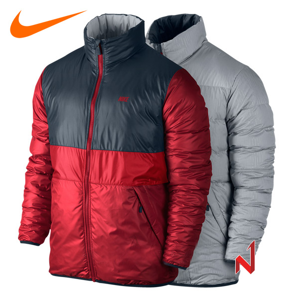 ★온라인 창고대방출★나이키 패딩 얼라이언스 550 리버서블 양면 541477-657 남성