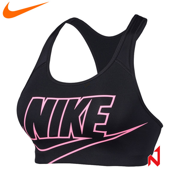 나이키 스우시 퓨추라 브라 BV3644-011 BK/PG 여성