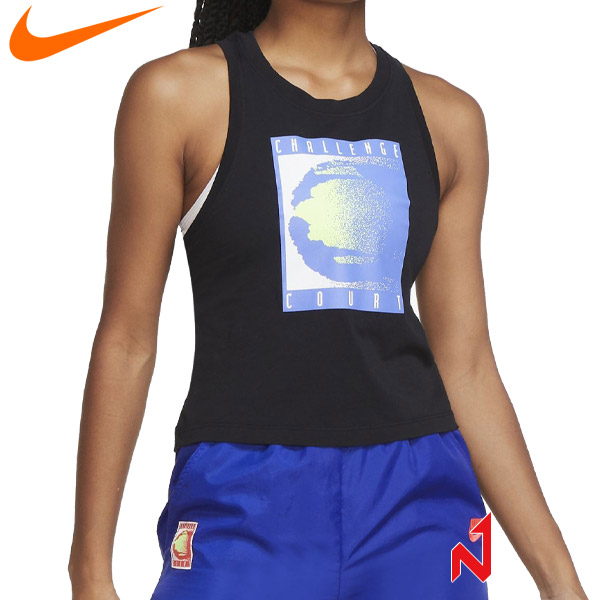 나이키 민소매 코트 챌린지 크롭 CW1537-010 여성