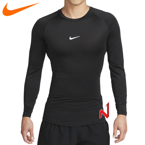◆온라인 창고대방출◆2023나이키 긴팔티 드라이 핏 프로 피트니스 타이트 FB7920-010 남성