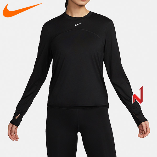 2024나이키 긴팔티 드라이핏 스위프트 엘리먼트 UV 크루넥 러닝탑 FB4298-010 여성