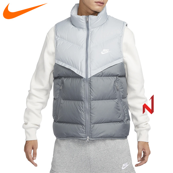 2024나이키 조끼 윈드러너 스톰 핏 다운 베스트 FB8184-077 남성
