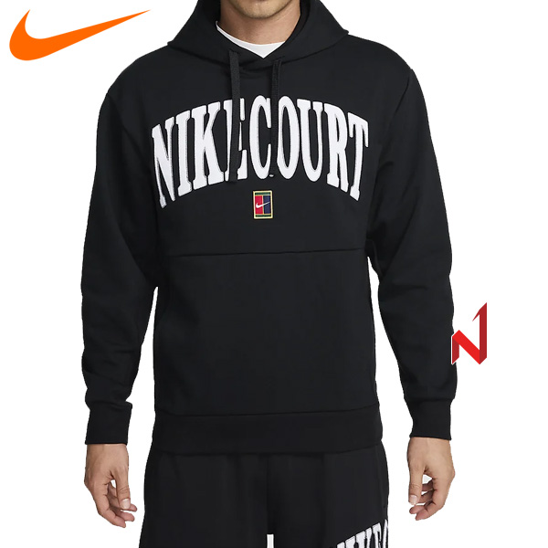 2024나이키 긴팔티 코트 헤리티지 드라이 핏 플리스 테니스 후디 FQ2094-010 남성