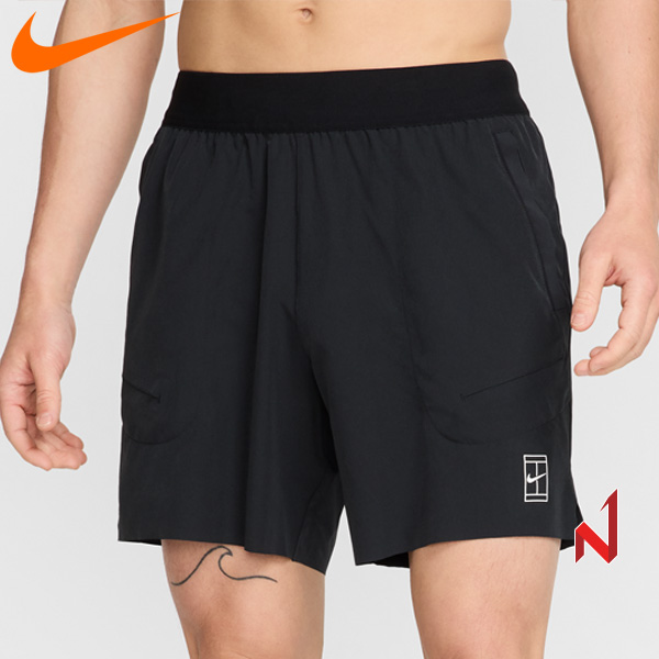 2025나이키 반바지 코트 어드밴티지 드라이 핏 6인치 테니스 쇼츠 FZ6914-010 남성