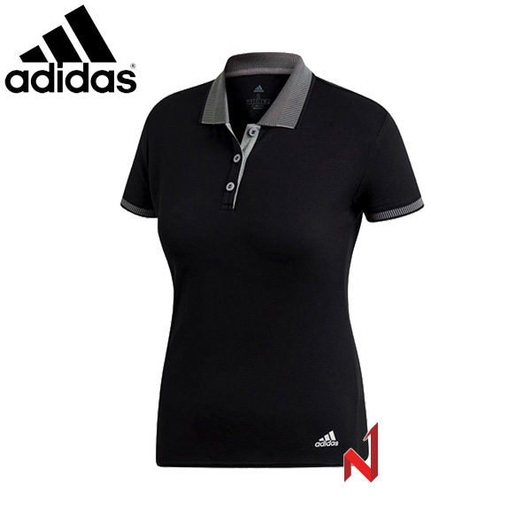아디다스 반팔티 클럽 폴로티 DW8688 블랙 여성