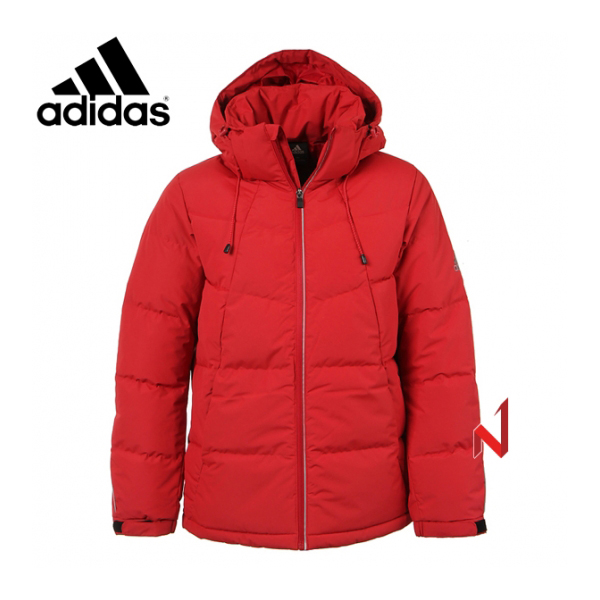 ★온라인 창고대방출★아디다스 패딩 어슬레틱 베이직 다운 BG9056 RD 남성