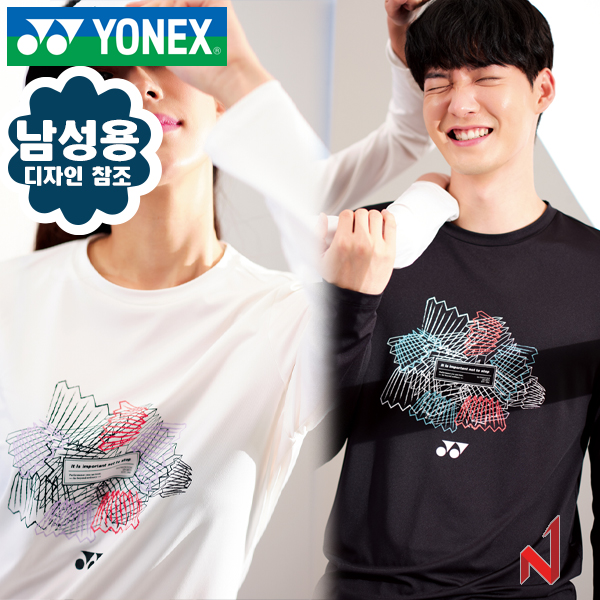 2021FW요넥스 기획긴팔티 219TL005M IV,BK 남성