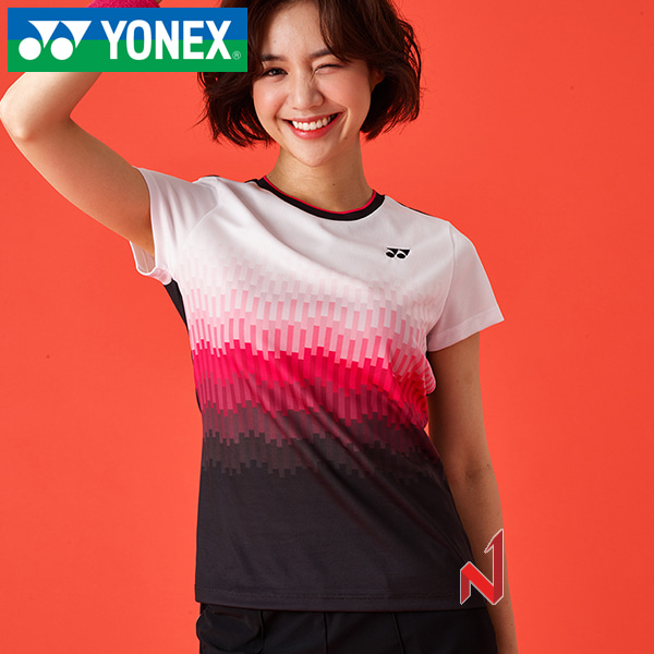 ★온라인 창고대방출★요넥스 반팔티 93TS030F 차콜그레이 여성