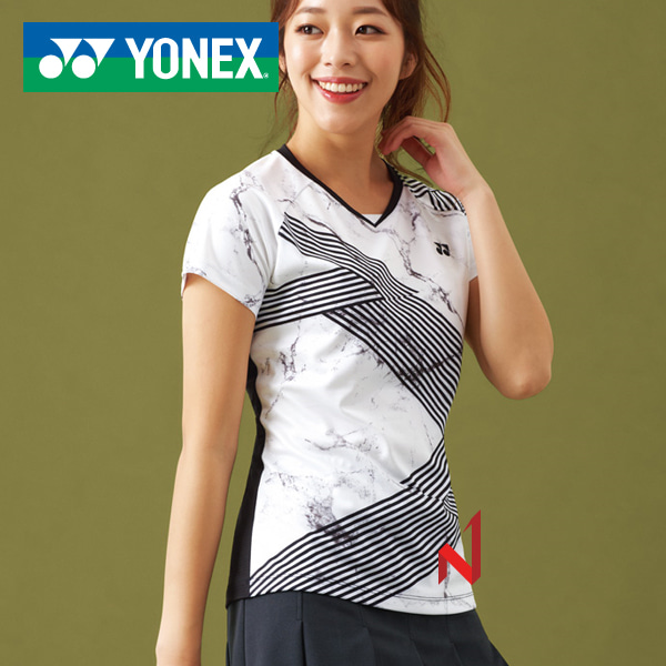 ★온라인 창고대방출★요넥스 반팔티 91TS044F 여성 화이트
