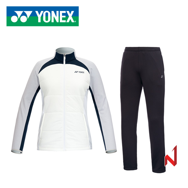 2023FW요넥스우븐 기모 트레이닝복세트 233WU006F/233WP006F WH/BK 여성