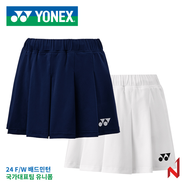 2024FW 요넥스 치마바지 국대유니폼 25083EX NVB/WH 여성