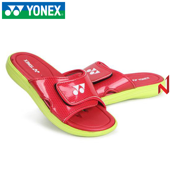★온라인 창고대방출★요넥스 슬리퍼AC1904 레드여성용