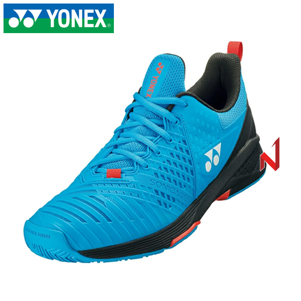 2023요넥스 테니스화 파워쿠션 소닉케이지3 와이드 SHT-S3WACEX B/BK 공용