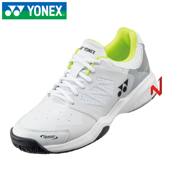 [리퍼 중고마켓][새상품]2023요넥스 테니스화 파워쿠션 루미오3 SHT-LU3EX WH/LM 공용
