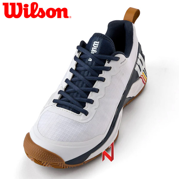 2025윌슨 테니스화 러쉬 프로 4.5 클레이 WRS335960 WH/Navy Blazer/GUM1A 남성