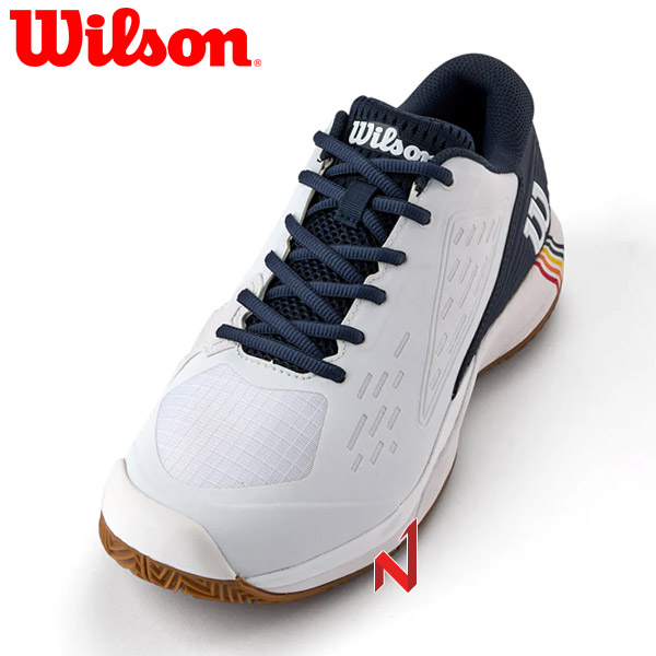 2025윌슨 테니스화 러쉬 프로 에이스 클레이 WRS335970 WH/Navy Blazer/GUM1A 남성