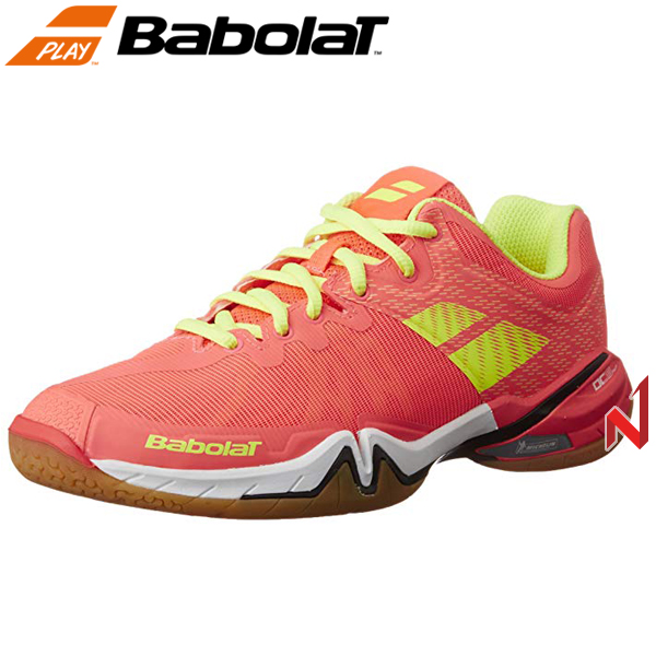 ★온라인 창고대방출★바볼랏 배드민턴화 섀도우 투어 31S1702217 여성 PK