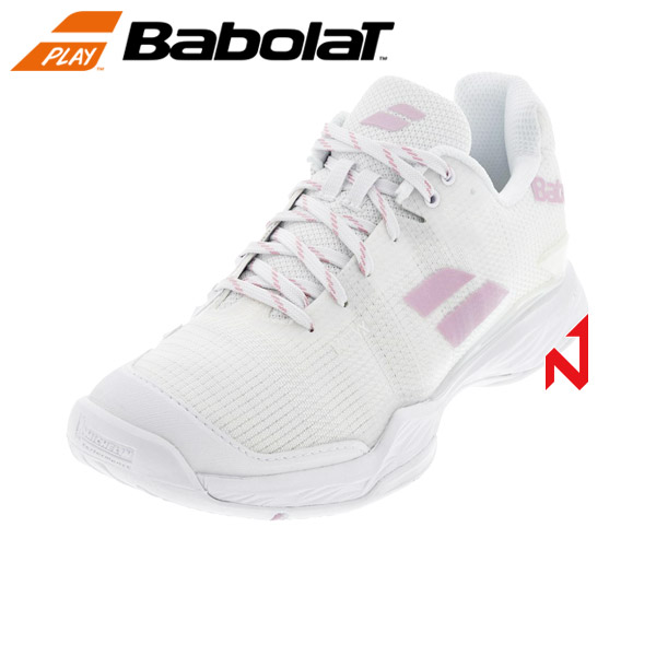 ★온라인 창고대방출★바볼랏 테니스화 제트 마하 2 31S20630 WH 여성