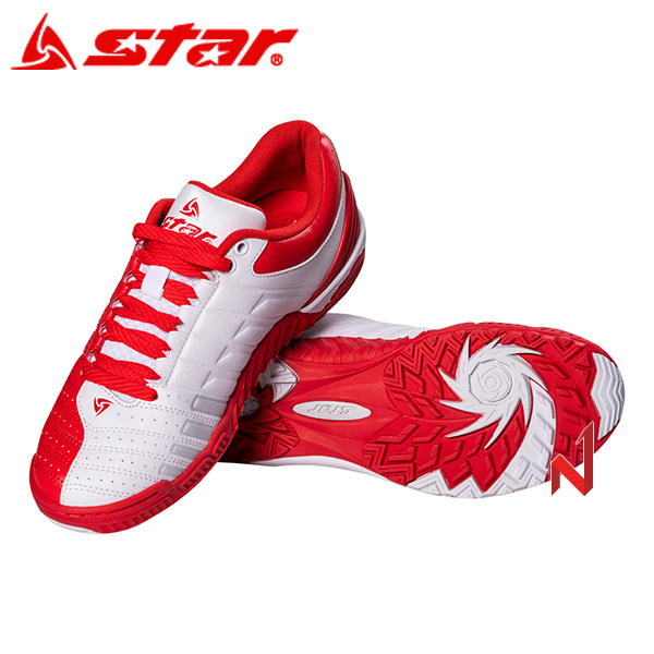 스타 족구화 에너제틱 레드 JS6200-04